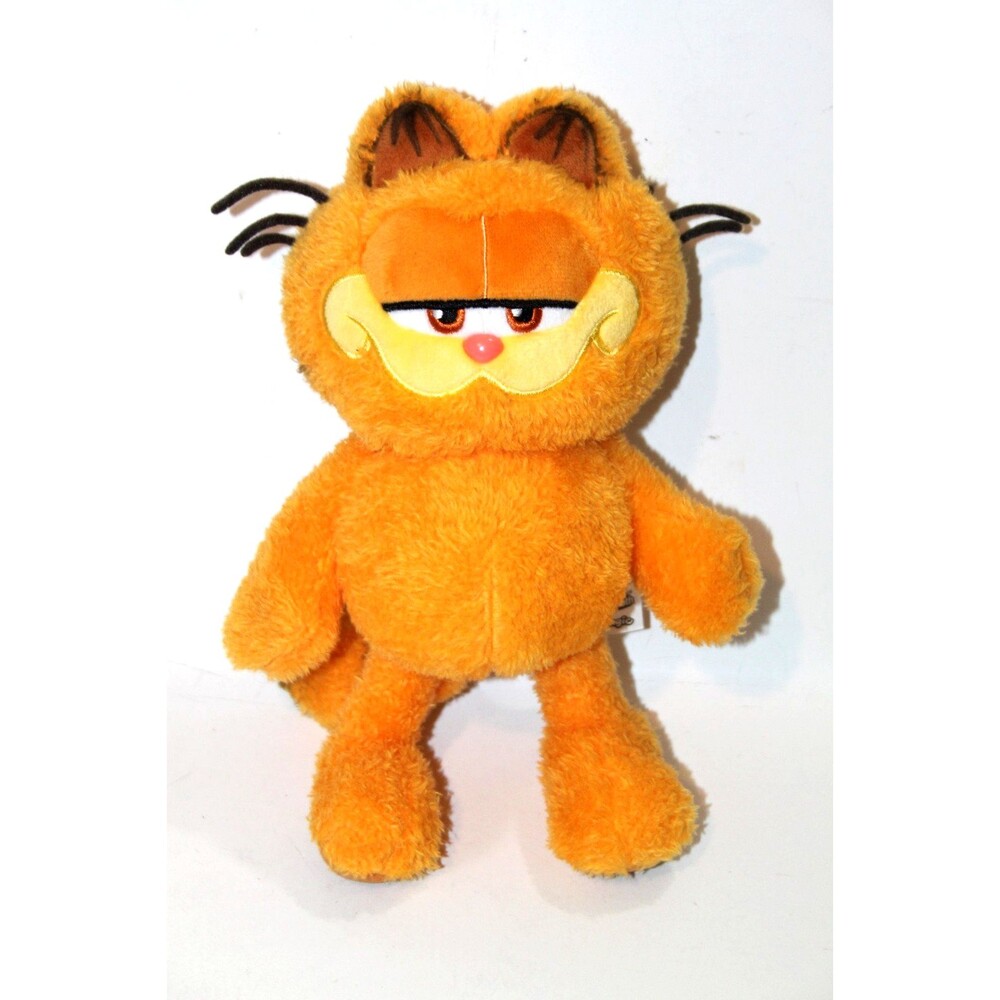 Garfield Movie Plush Stuffed Toy 2023 Goliath Animagic Cartoon Cat Jim Davis 10"